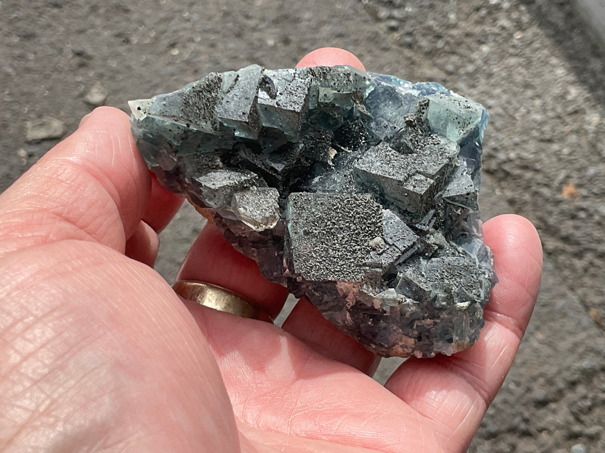 186g ‘Sunlight’ Fluorite Specimen 1A from Nigeria