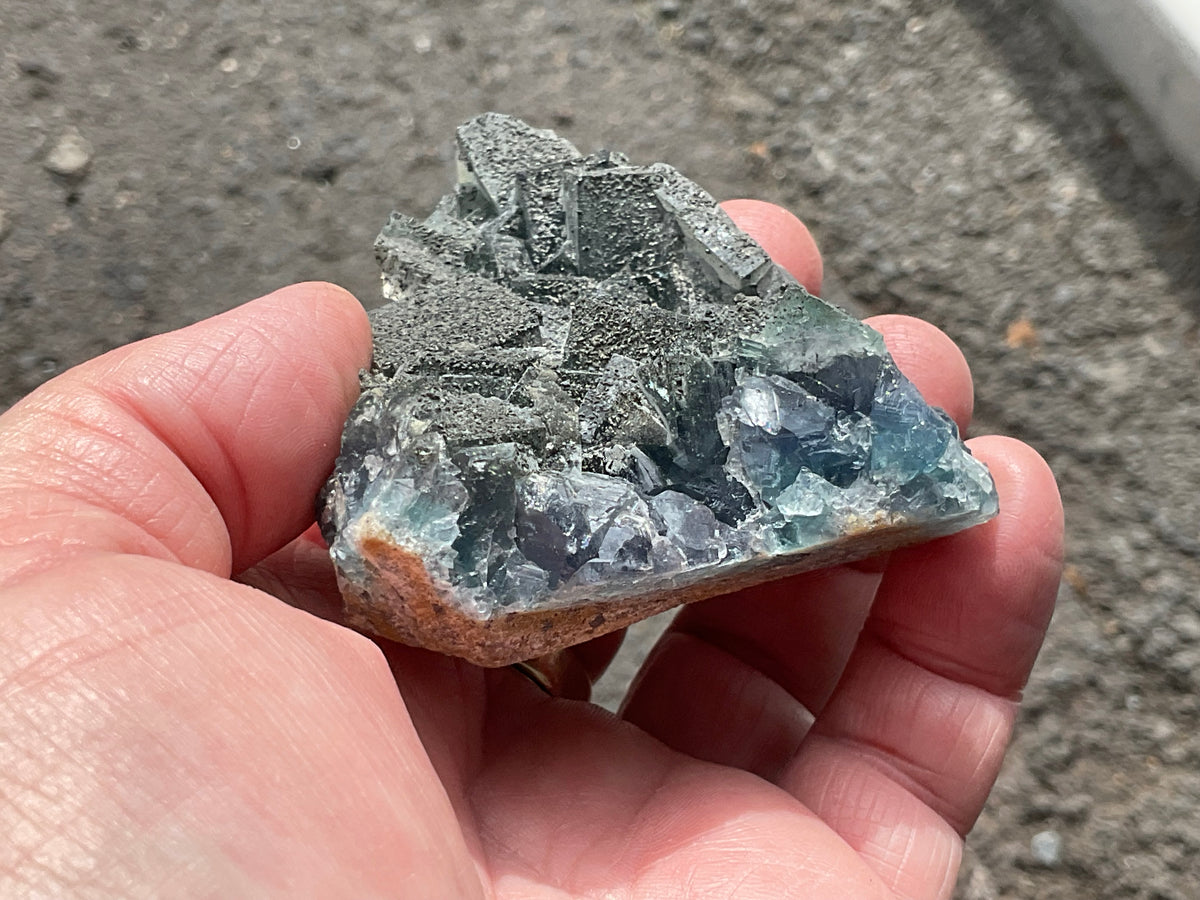 186g ‘Sunlight’ Fluorite Specimen 1A from Nigeria