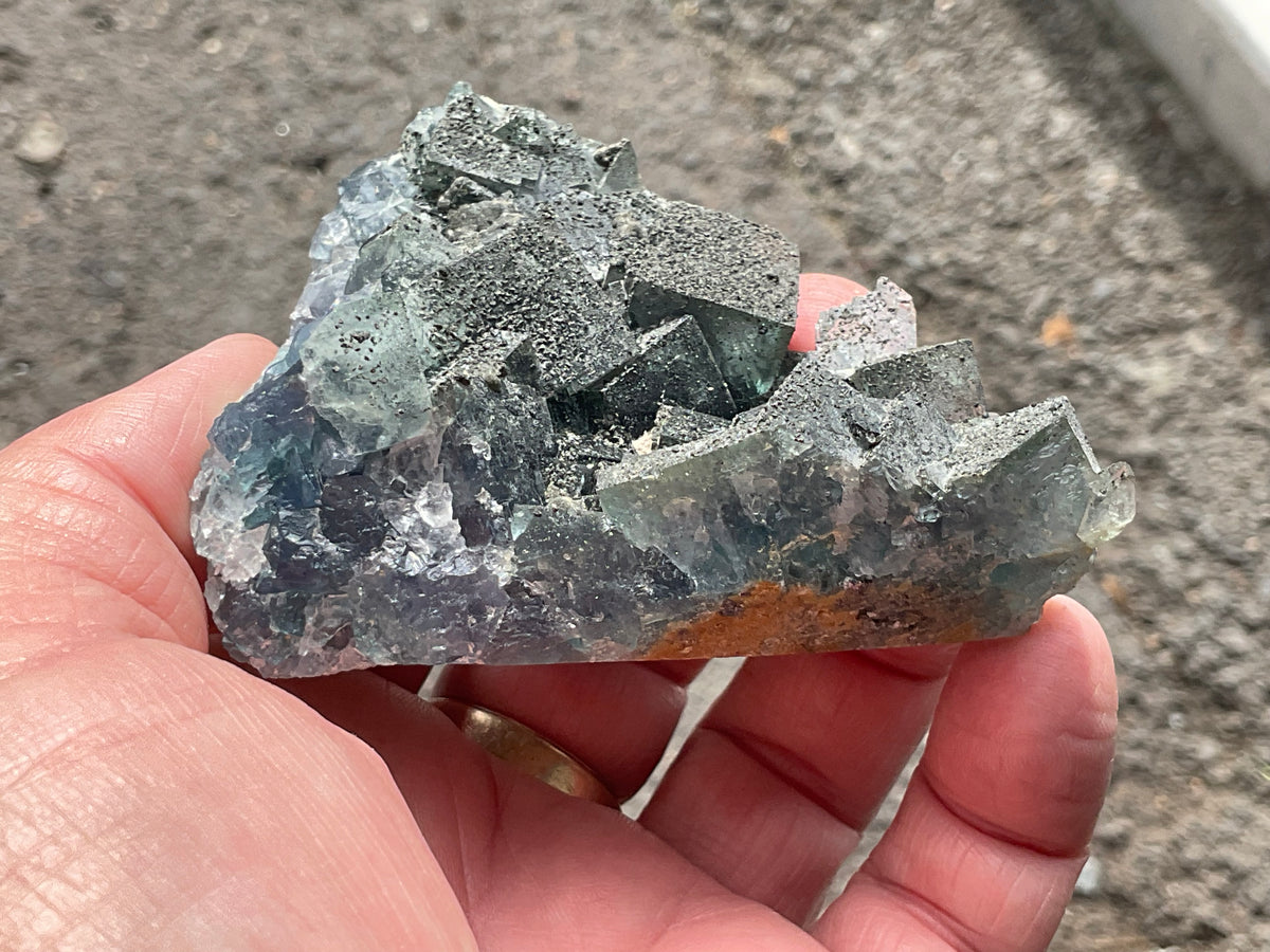 186g ‘Sunlight’ Fluorite Specimen 1A from Nigeria