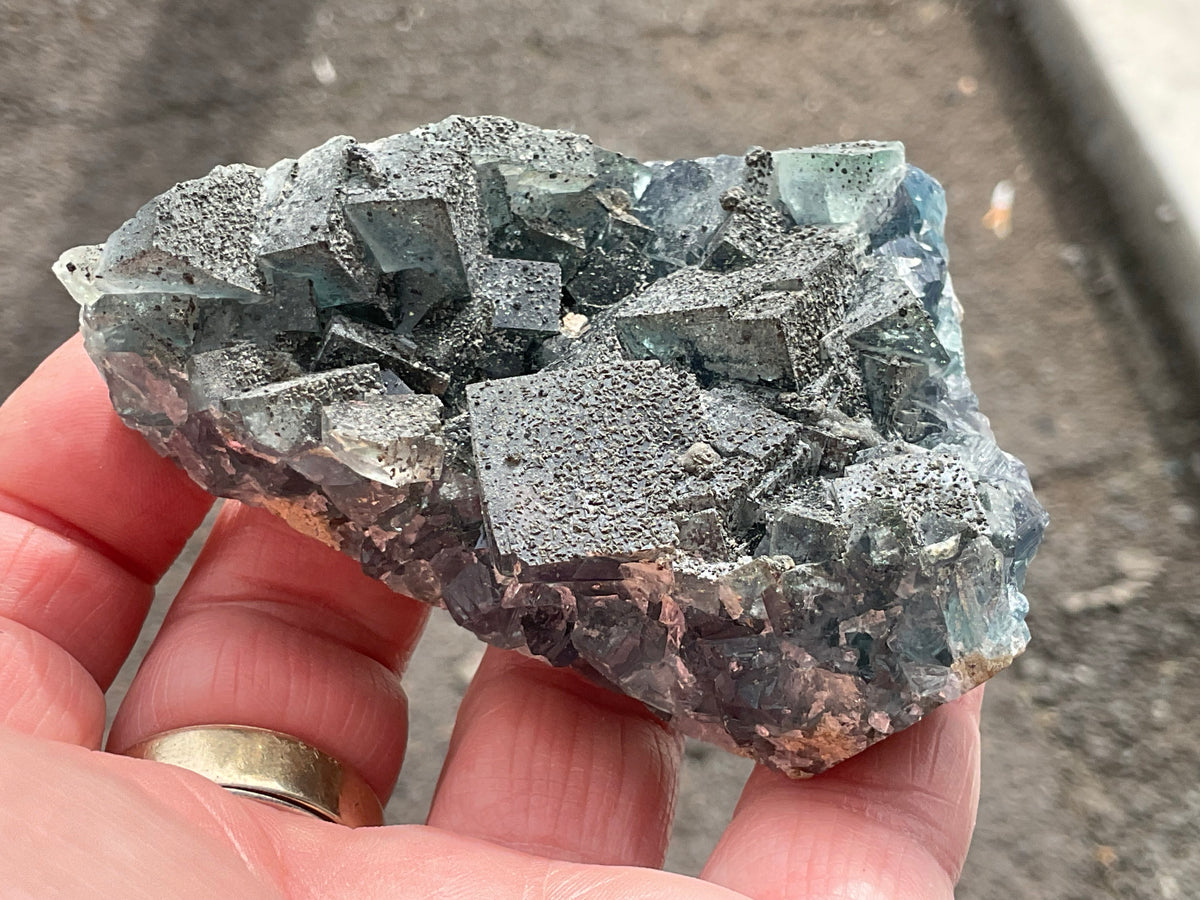 186g ‘Sunlight’ Fluorite Specimen 1A from Nigeria