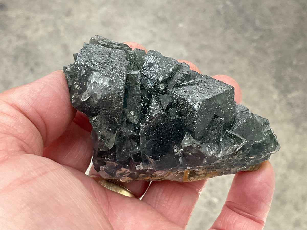 194g ‘Sunshine’ Fluorite Specimen 1B from Nigeria