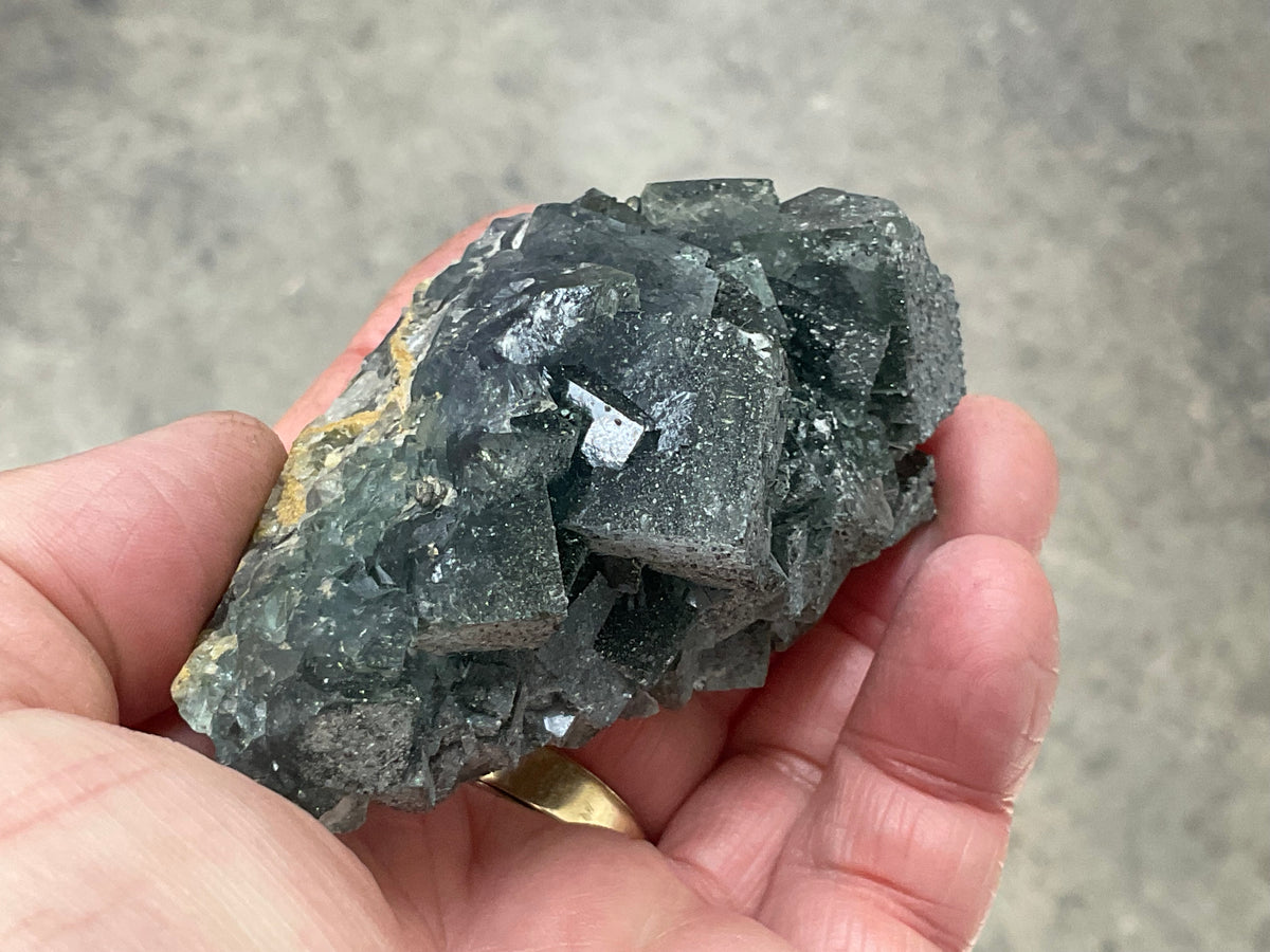 194g ‘Sunshine’ Fluorite Specimen 1B from Nigeria