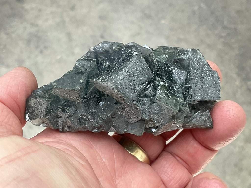 194g ‘Sunshine’ Fluorite Specimen 1B from Nigeria