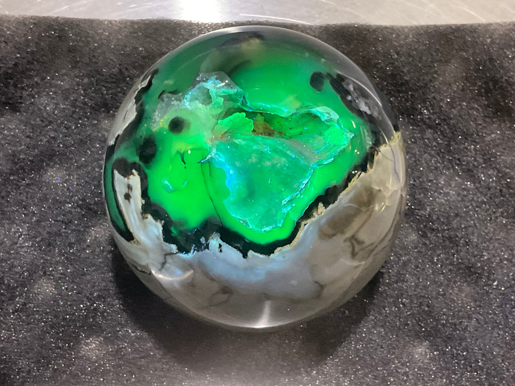 612g Volcano Agate Sphere 2B