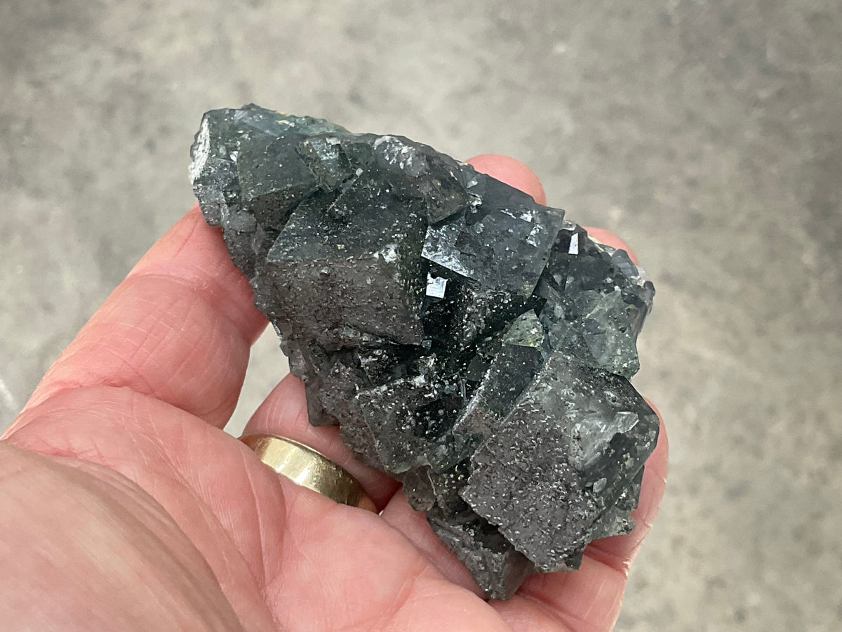 194g ‘Sunshine’ Fluorite Specimen 1B from Nigeria