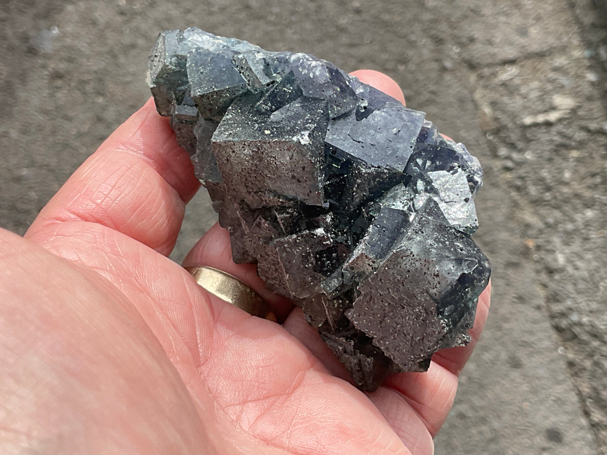 194g ‘Sunshine’ Fluorite Specimen 1B from Nigeria