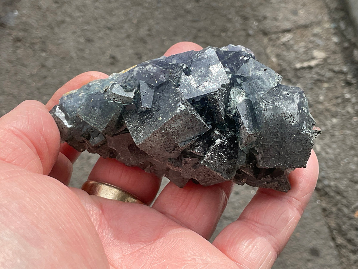 194g ‘Sunshine’ Fluorite Specimen 1B from Nigeria