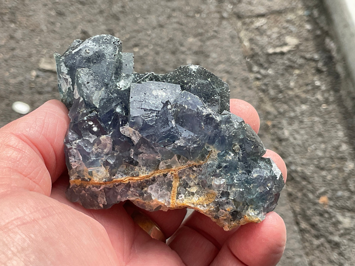 194g ‘Sunshine’ Fluorite Specimen 1B from Nigeria