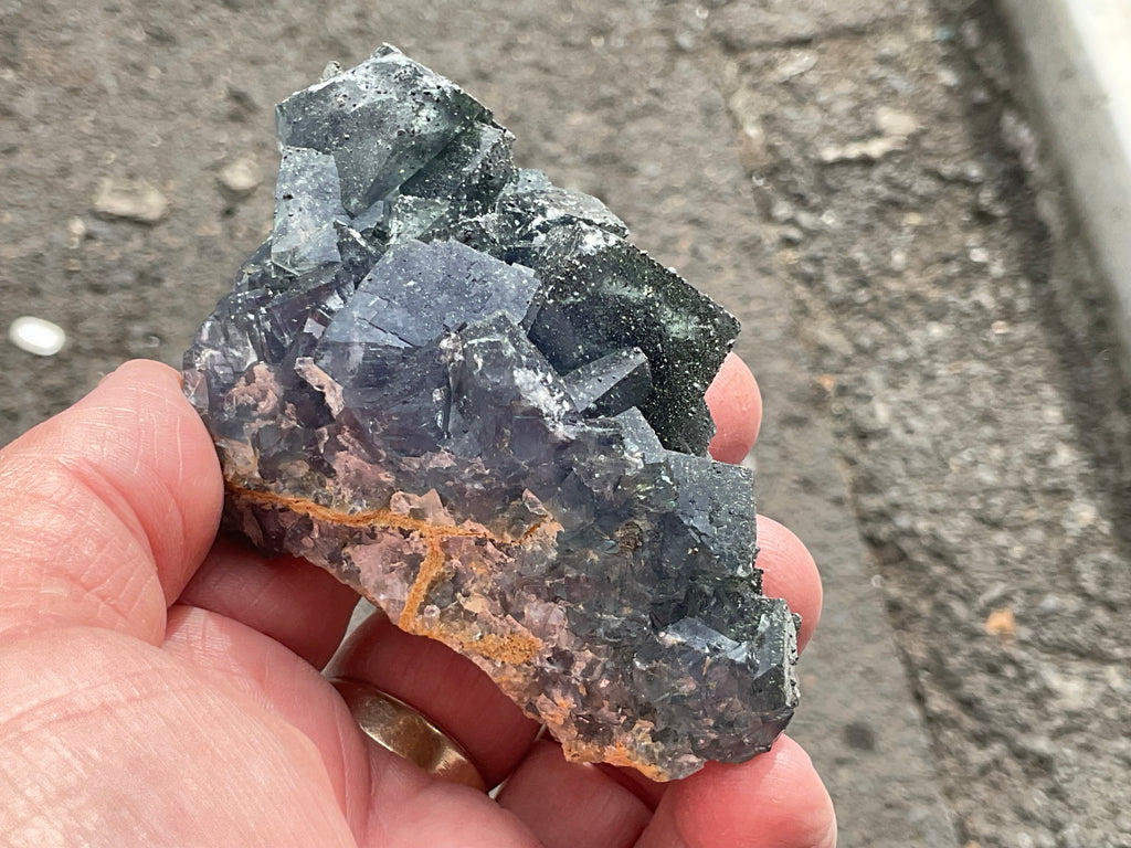 194g ‘Sunshine’ Fluorite Specimen 1B from Nigeria