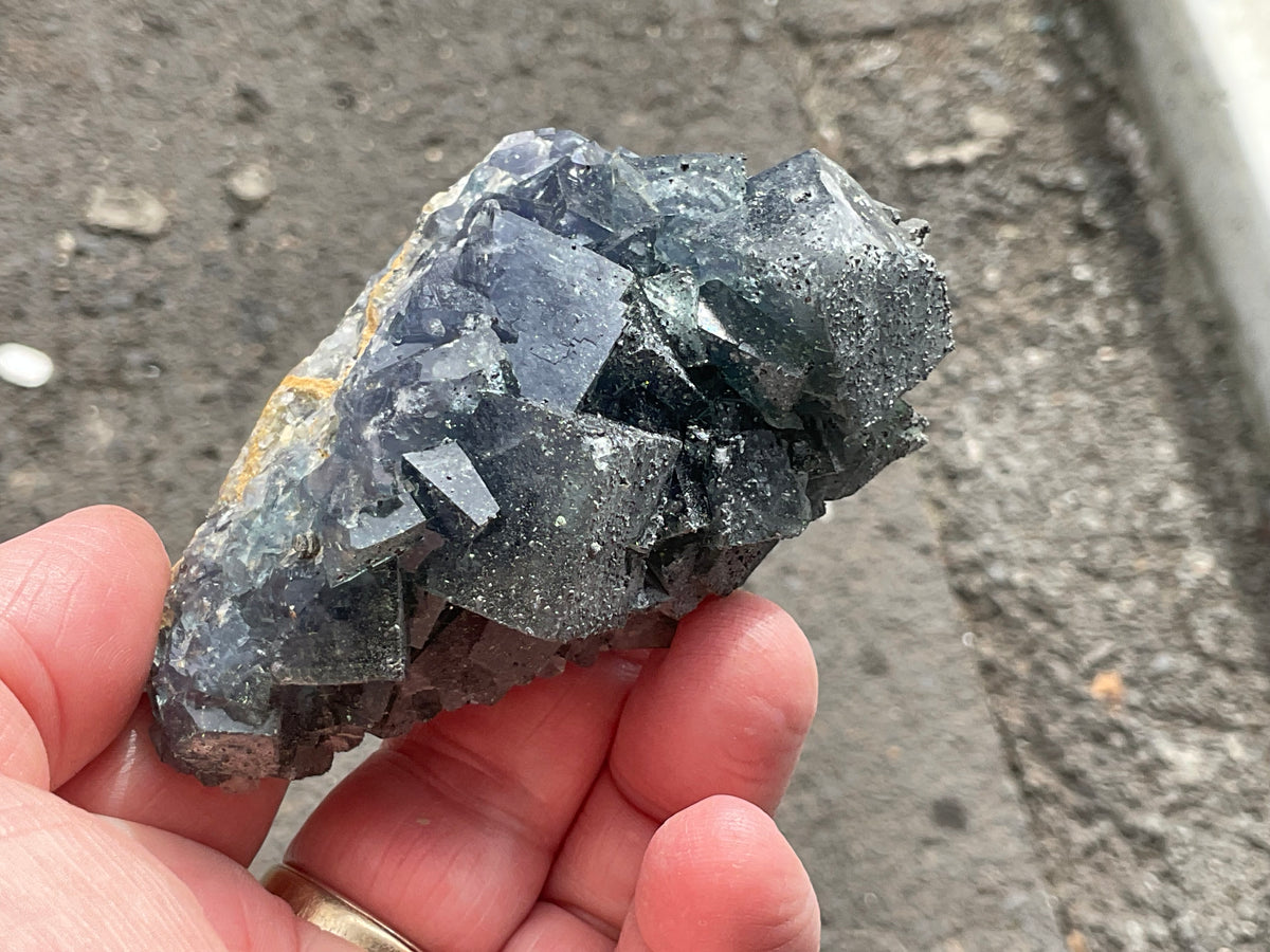 194g ‘Sunshine’ Fluorite Specimen 1B from Nigeria