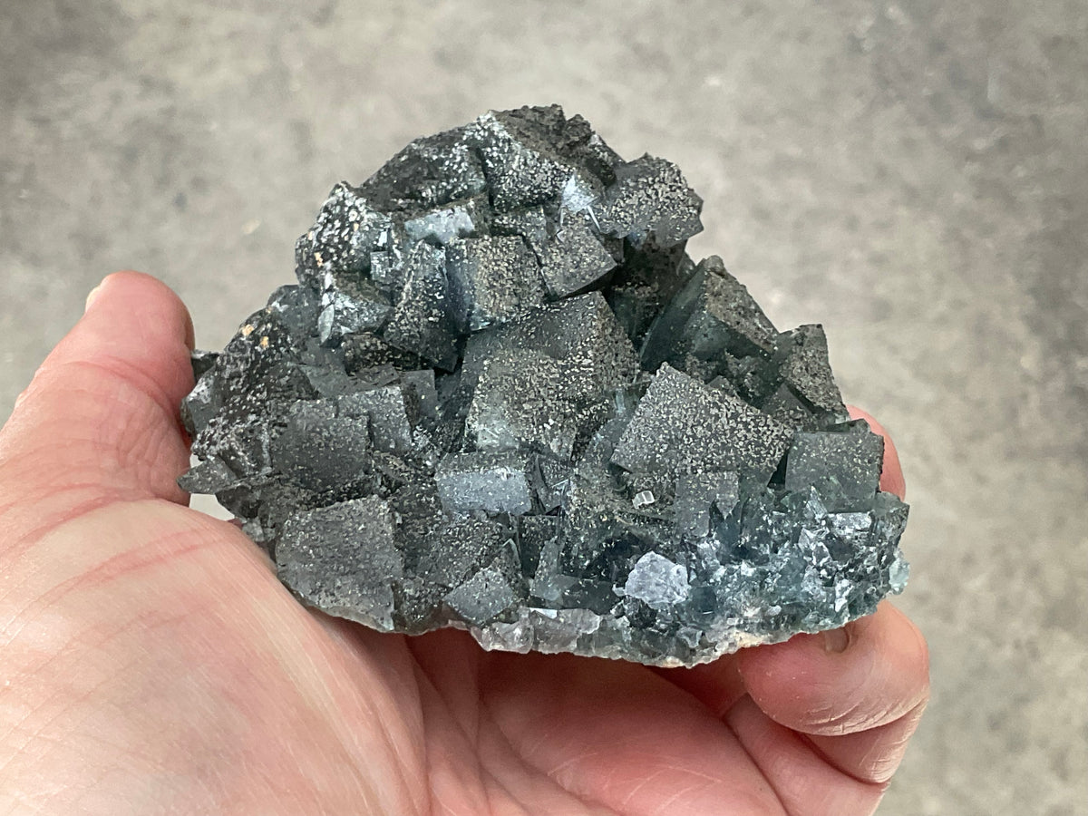 386g ‘Sunshine’ Fluorite Specimen 2A from Nigeria