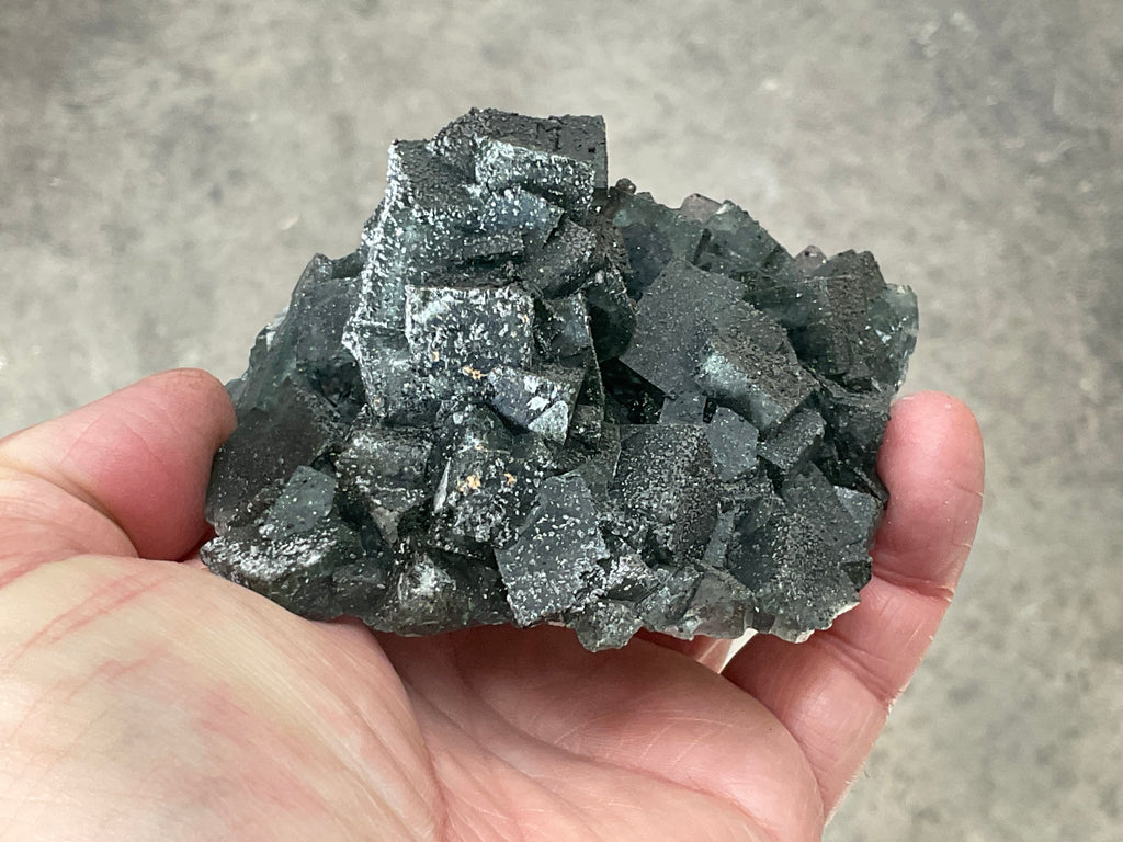 386g ‘Sunshine’ Fluorite Specimen 2A from Nigeria
