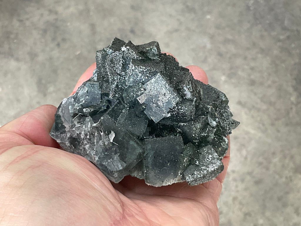 386g ‘Sunshine’ Fluorite Specimen 2A from Nigeria