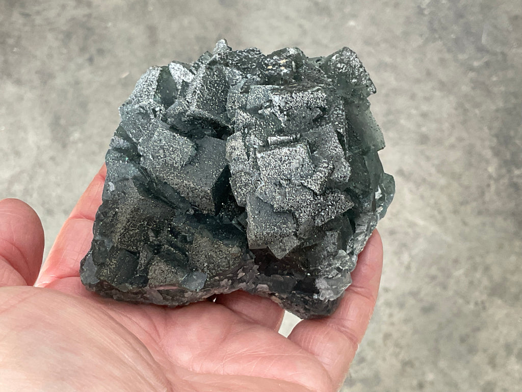 386g ‘Sunshine’ Fluorite Specimen 2A from Nigeria