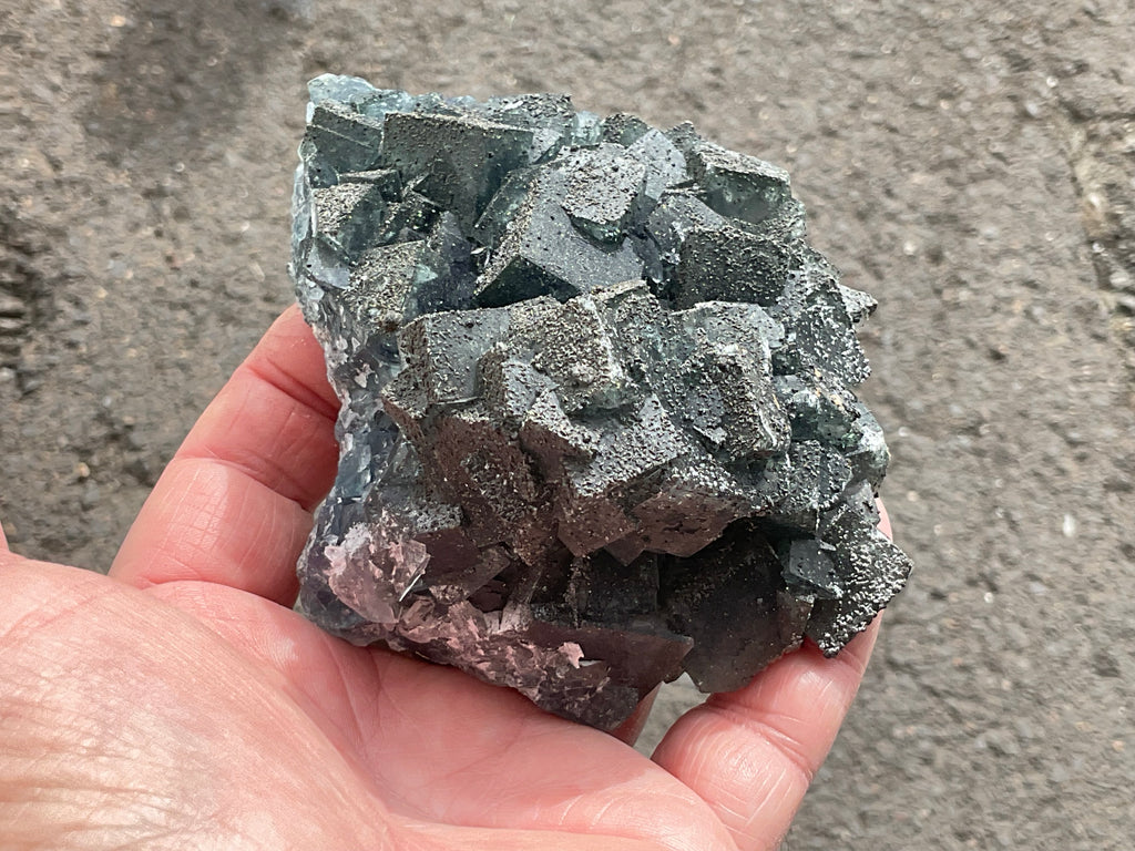 386g ‘Sunshine’ Fluorite Specimen 2A from Nigeria
