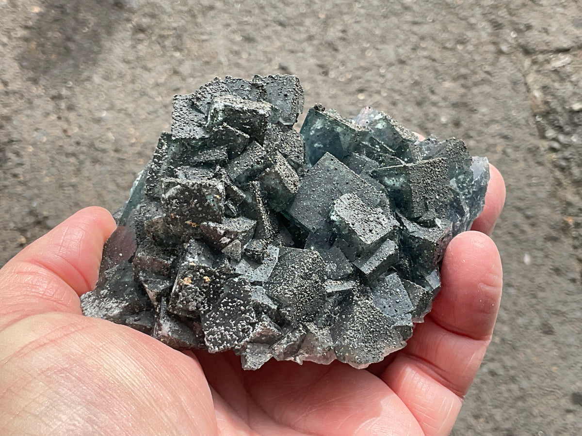 386g ‘Sunshine’ Fluorite Specimen 2A from Nigeria