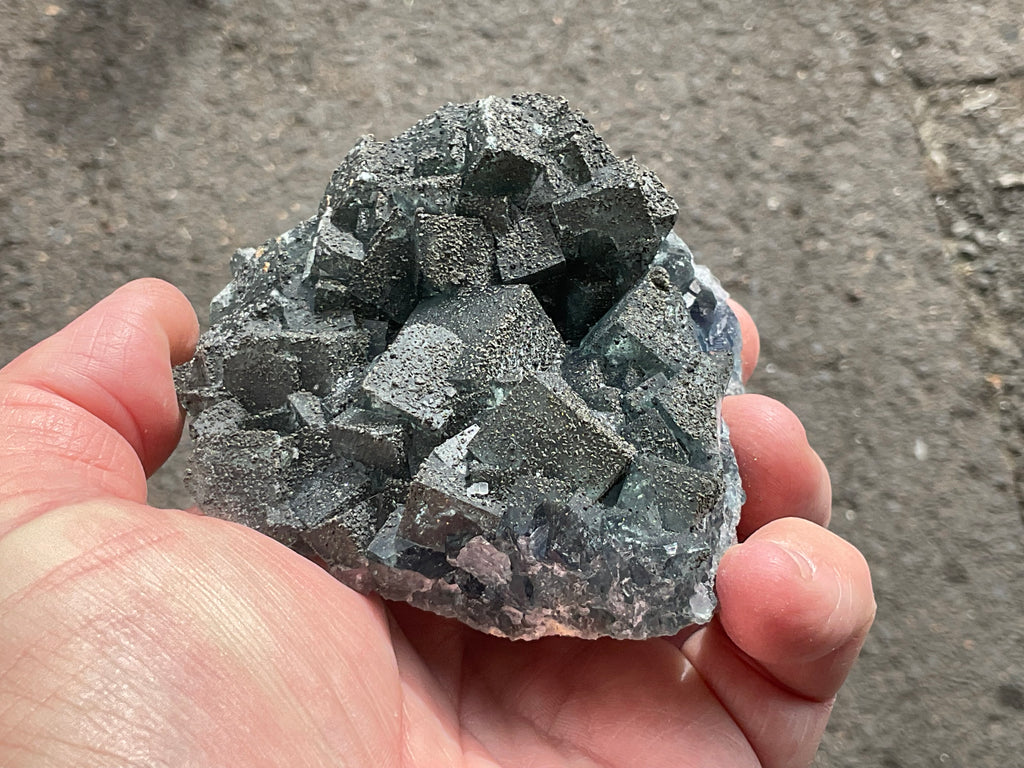 386g ‘Sunshine’ Fluorite Specimen 2A from Nigeria