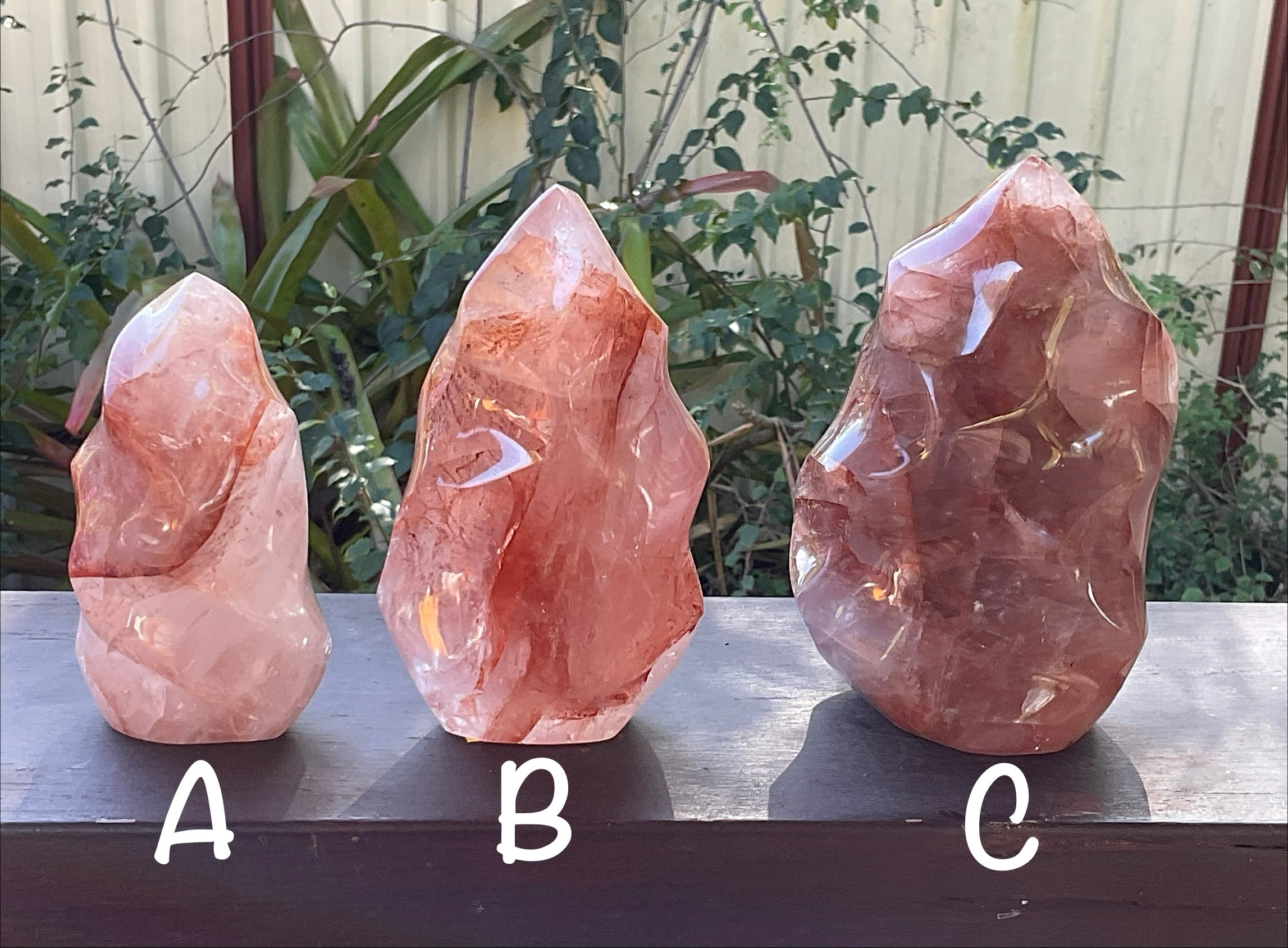 1493g Fire Quartz Flame B3