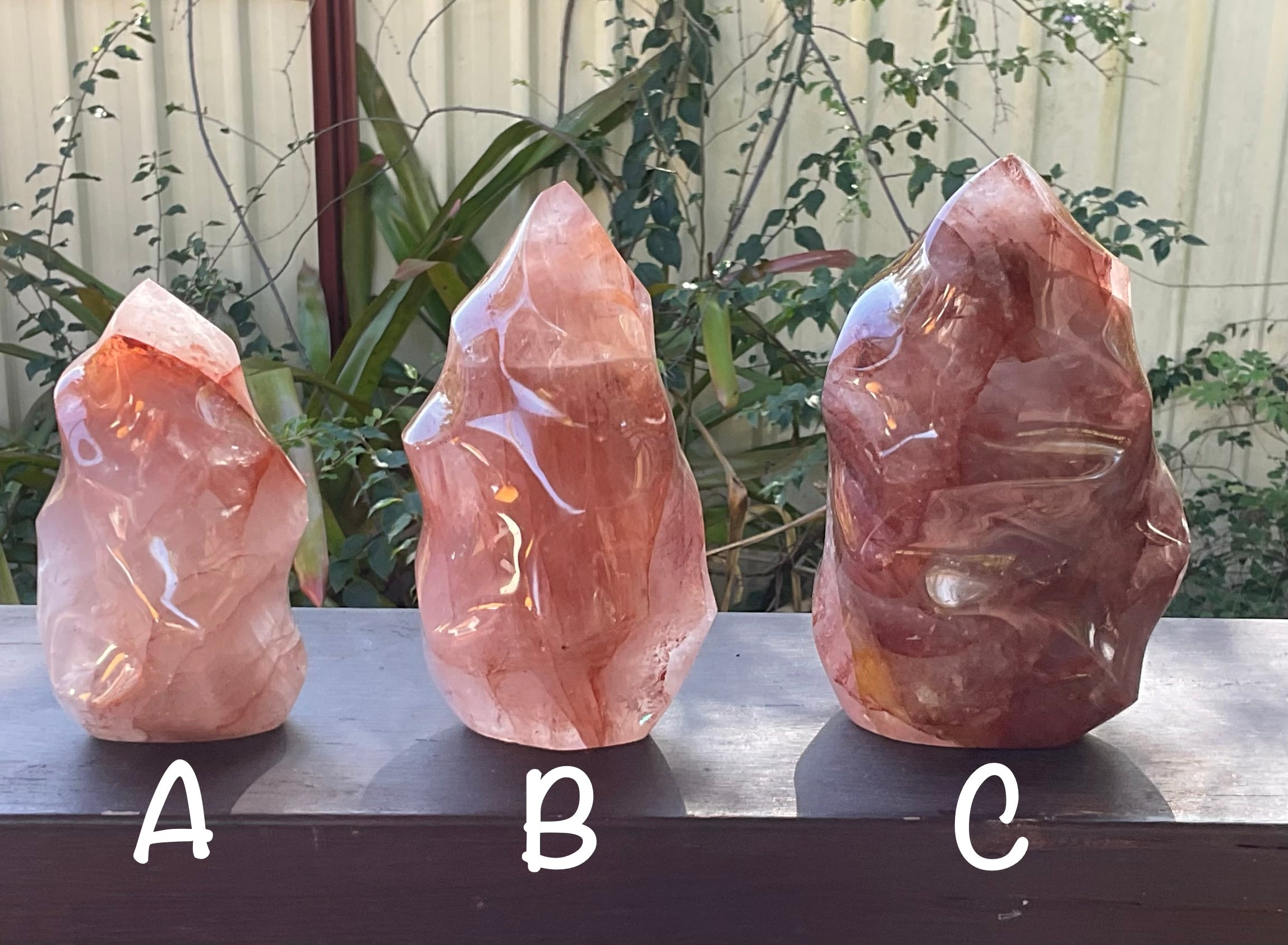 1493g Fire Quartz Flame B3