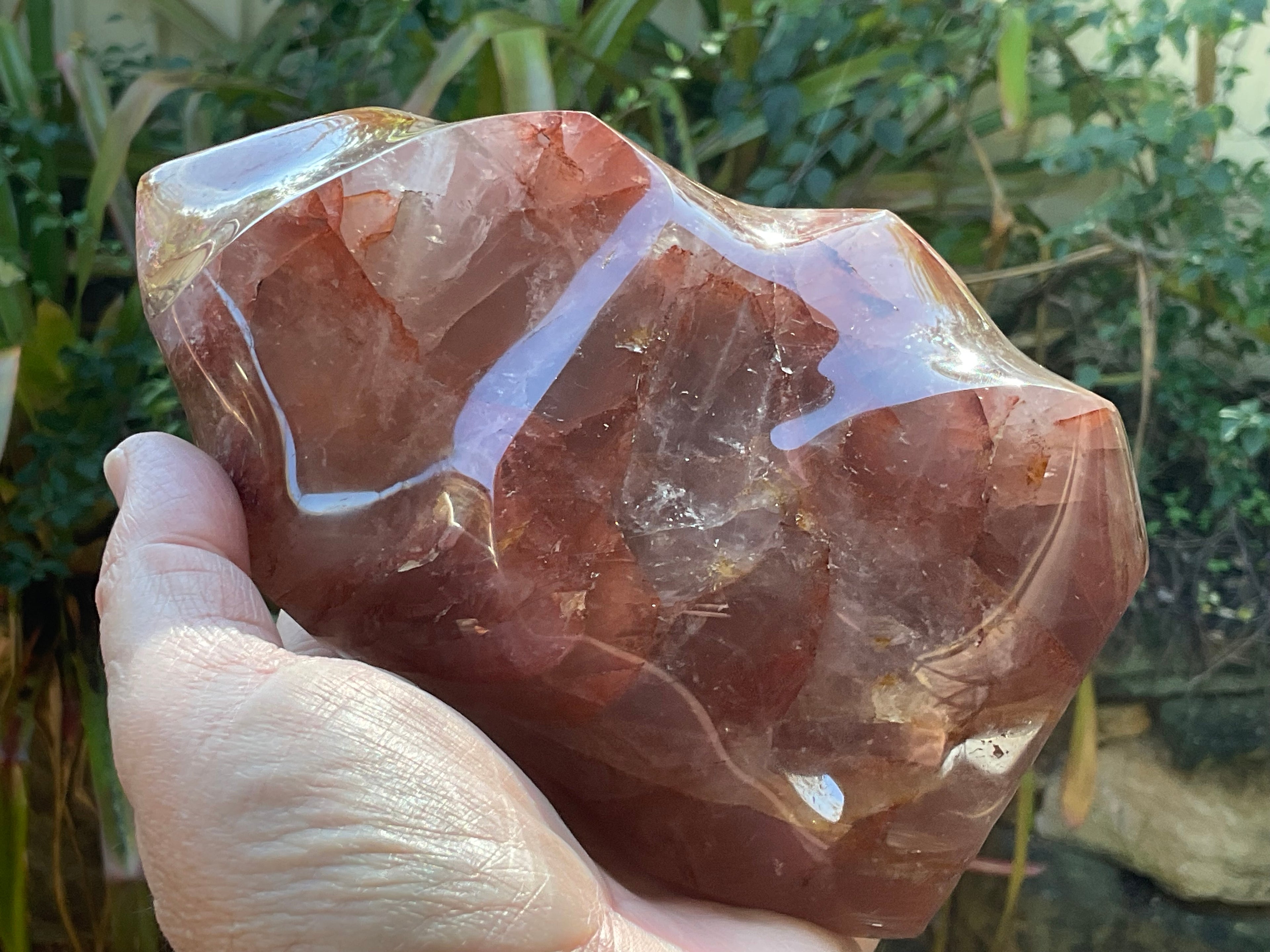 1493g Fire Quartz Flame B3