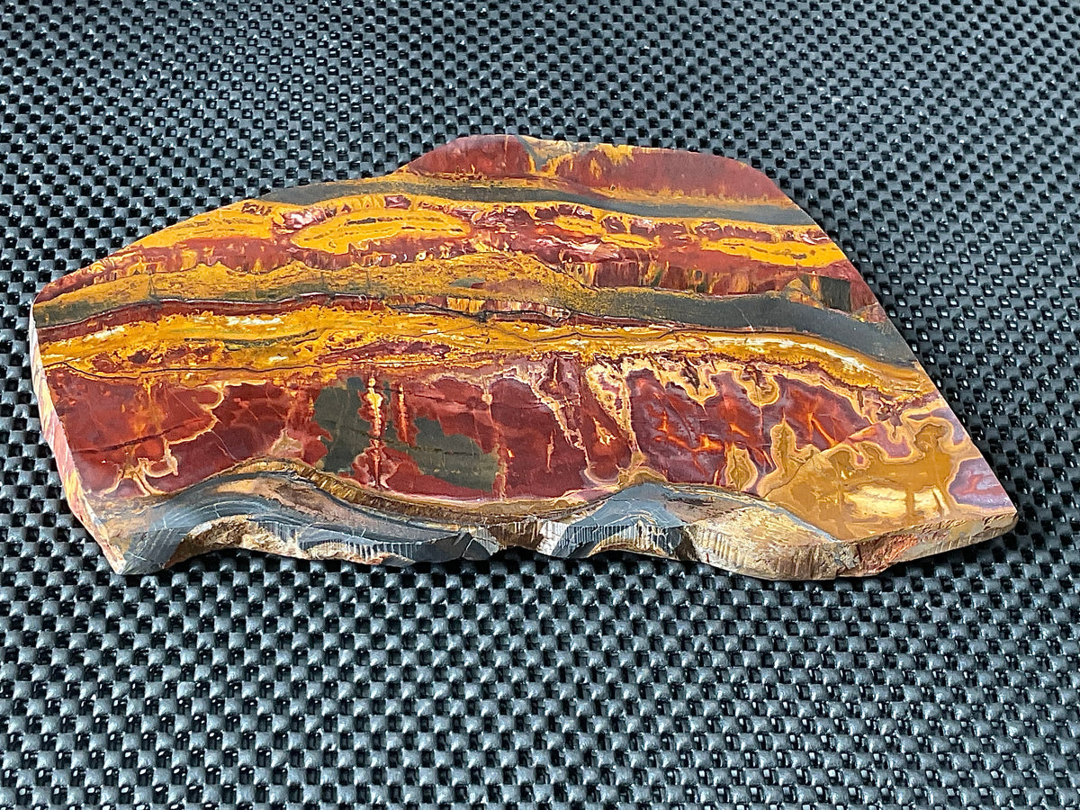 1.4kg Large Jeerinah Jasper Polished Slab