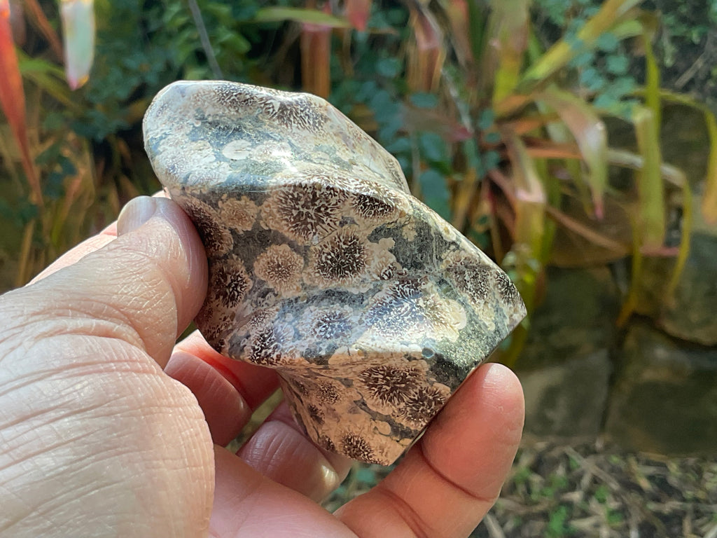 202g Green Cherry Blossom Jasper Flame 2A