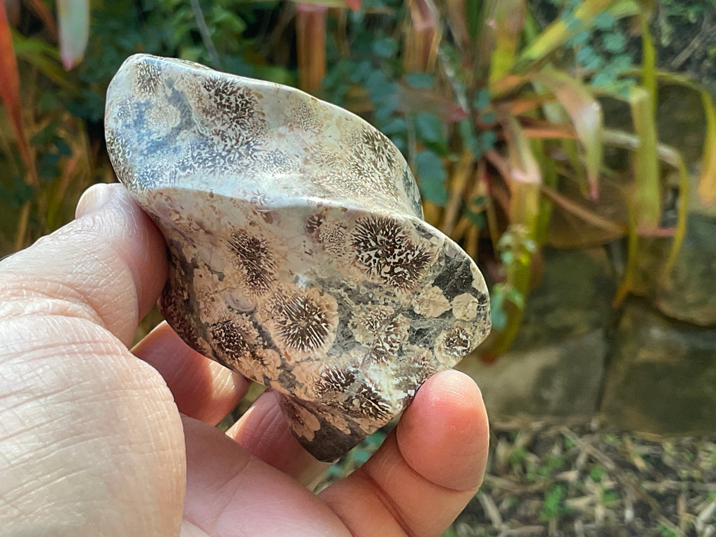 202g Green Cherry Blossom Jasper Flame 2A