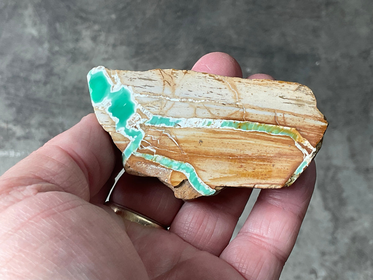 78g Western Australian Polished Variscite Specimen