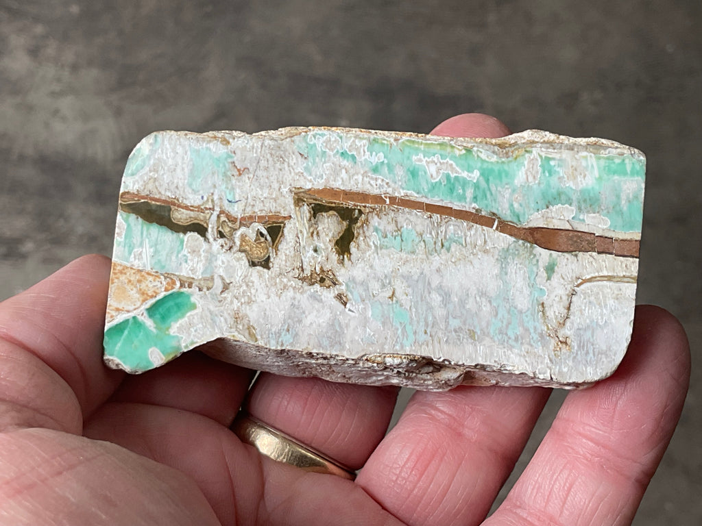 104g Western Australian Polished Variscite Specimen