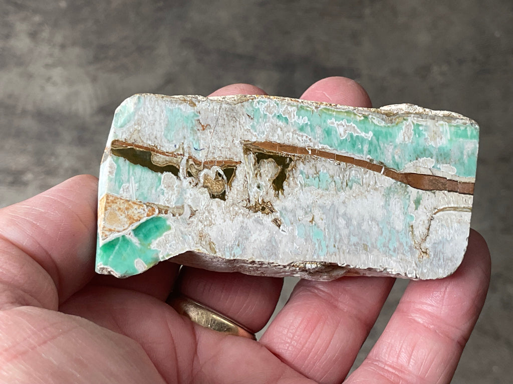 104g Western Australian Polished Variscite Specimen
