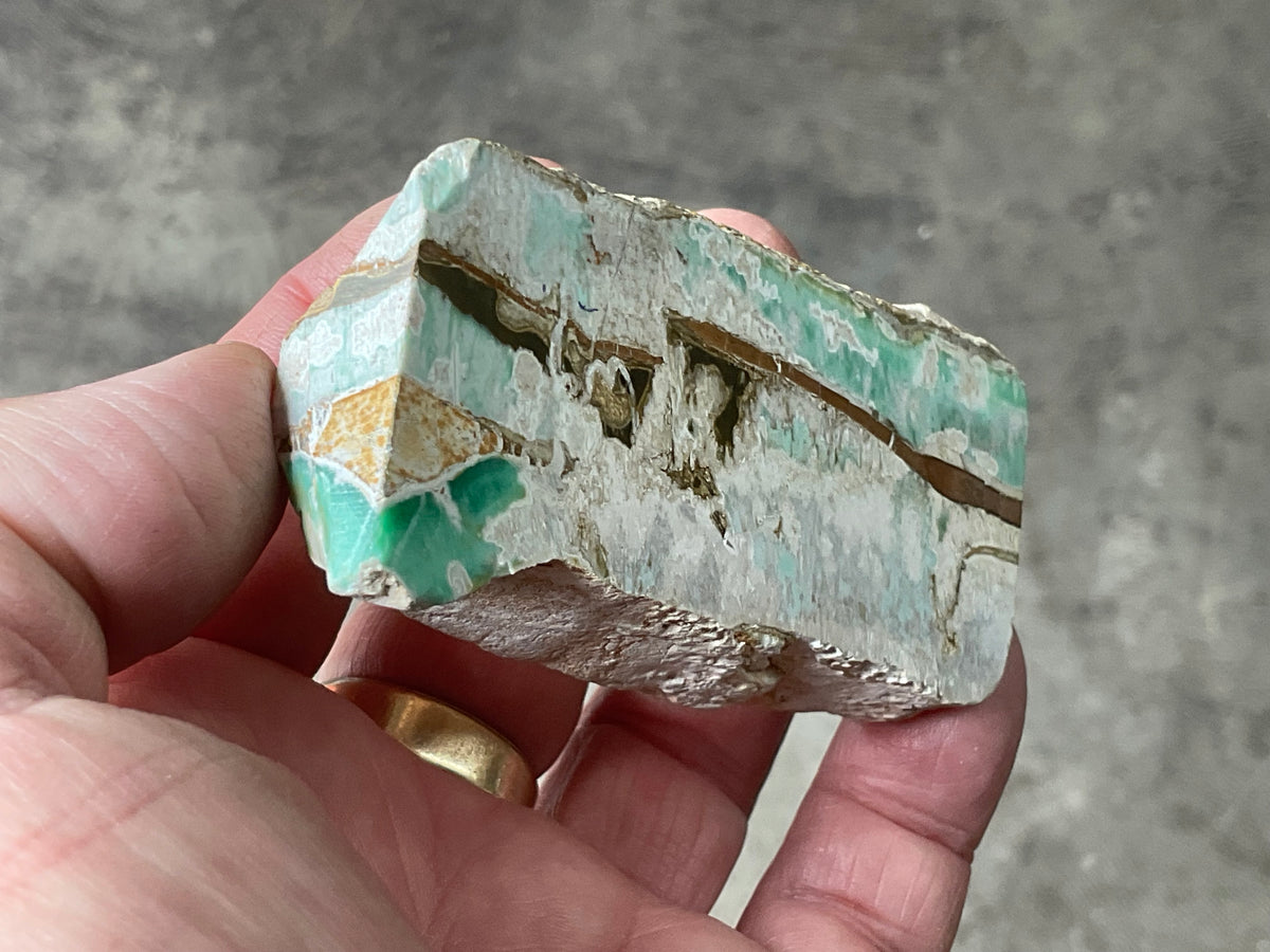 104g Western Australian Polished Variscite Specimen