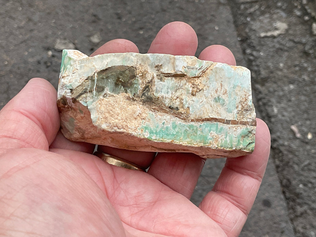 104g Western Australian Polished Variscite Specimen