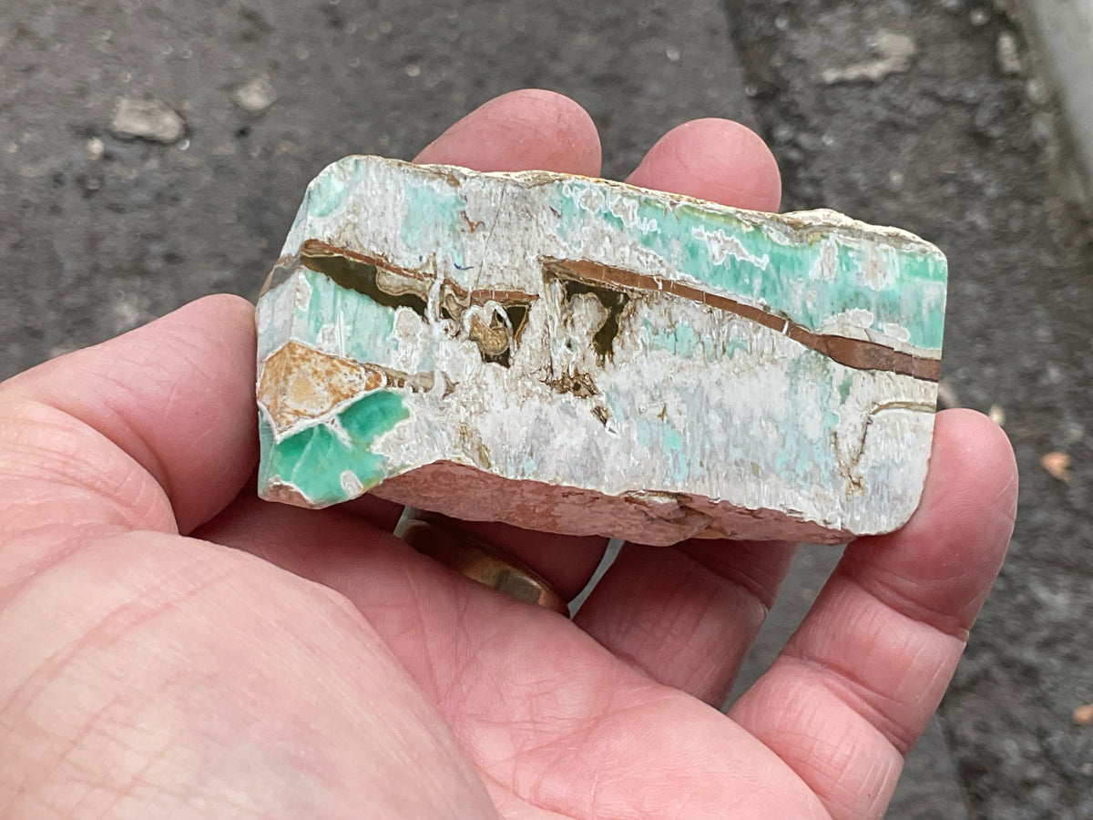 104g Western Australian Polished Variscite Specimen