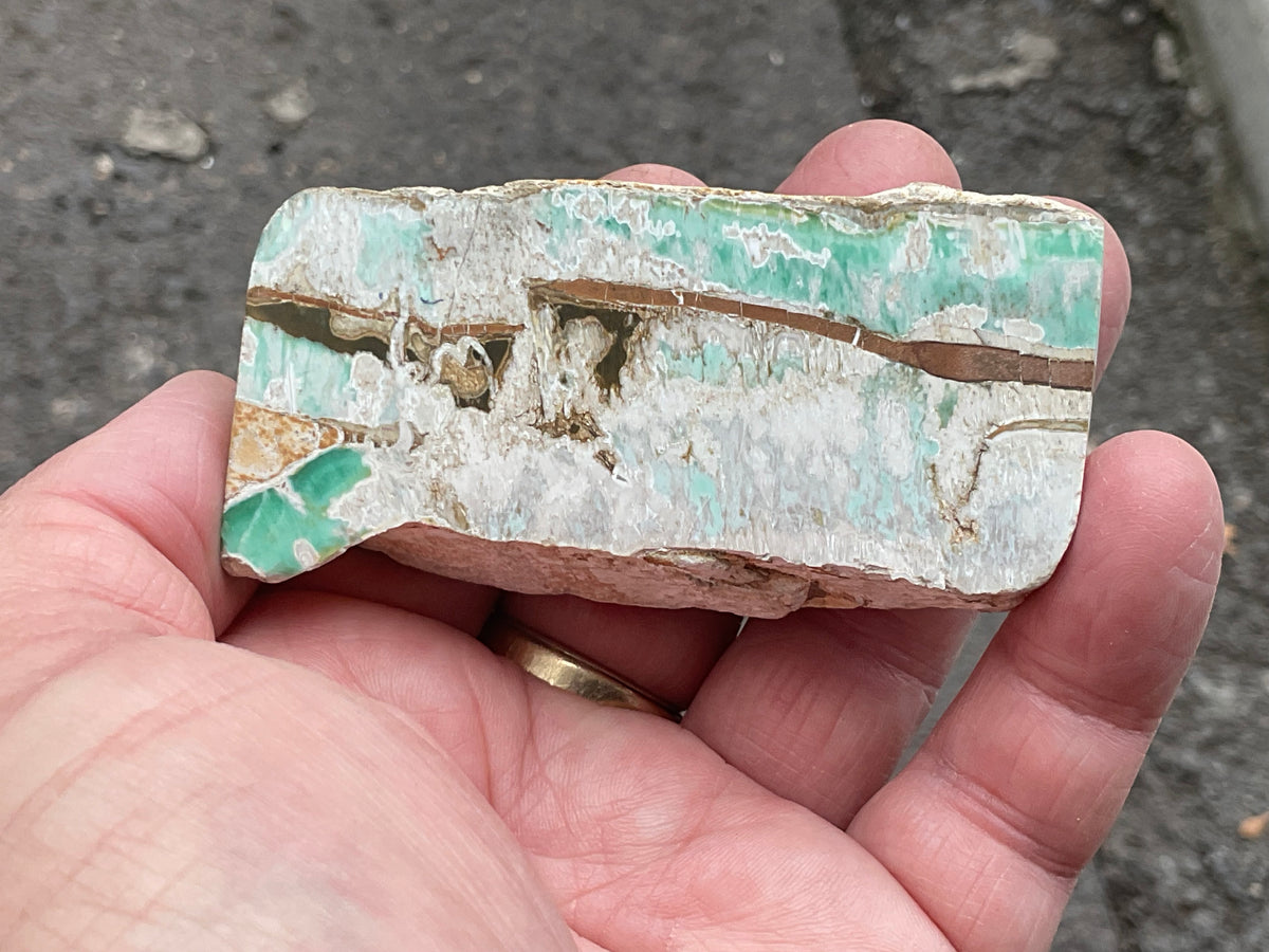 104g Western Australian Polished Variscite Specimen