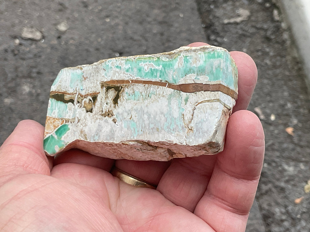 104g Western Australian Polished Variscite Specimen