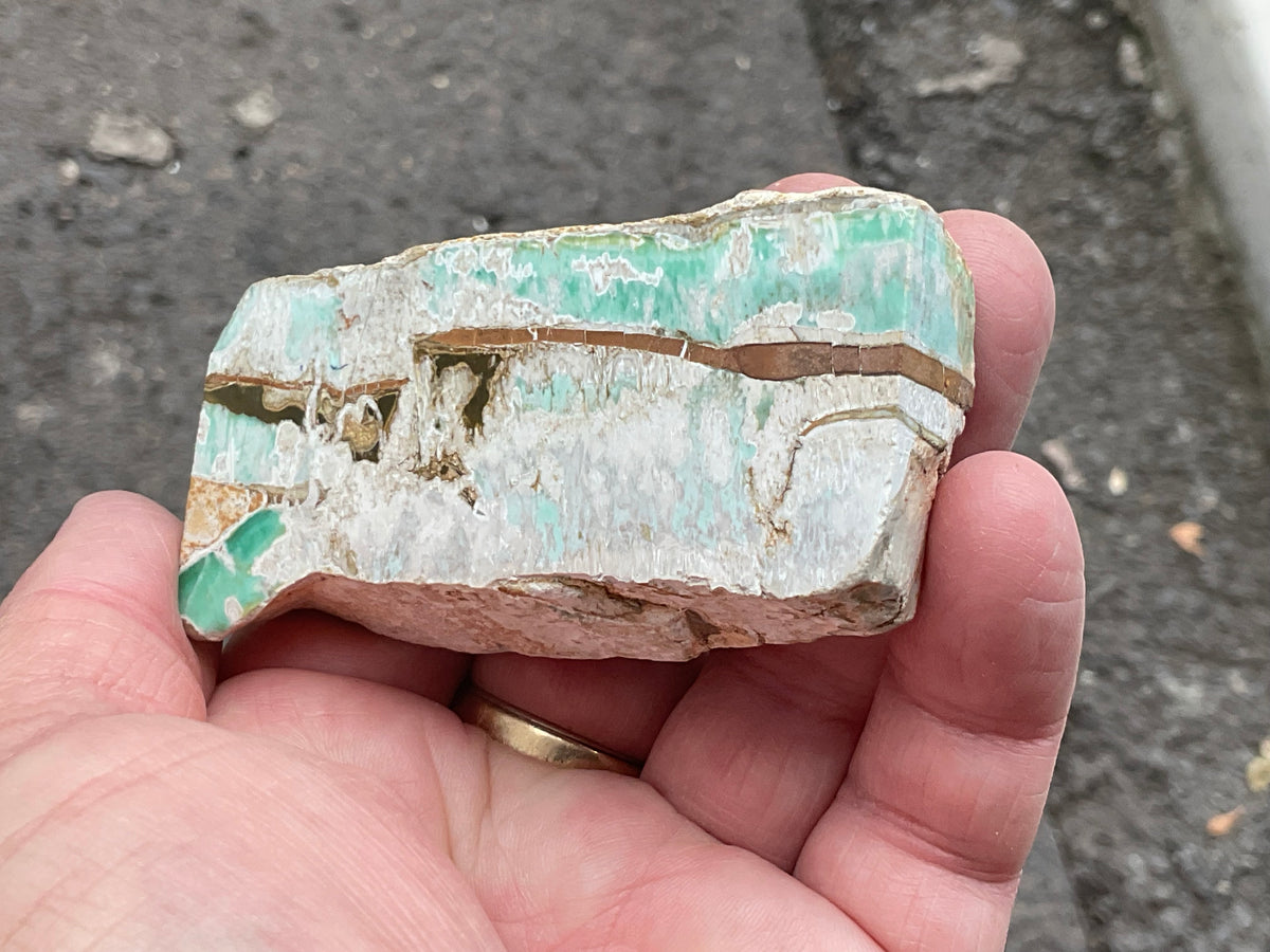 104g Western Australian Polished Variscite Specimen
