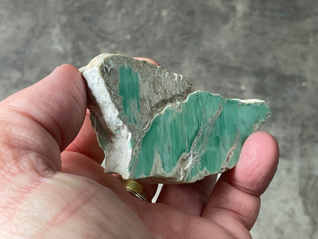 130g Western Australian Poloshed Variscite Specimen