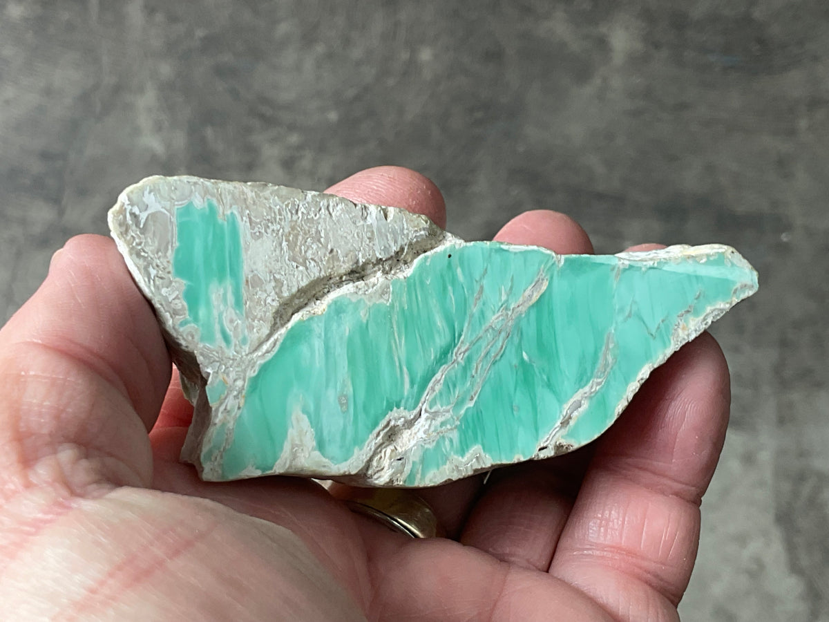 130g Western Australian Poloshed Variscite Specimen
