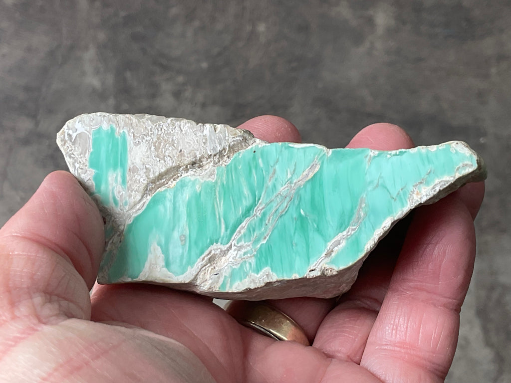 130g Western Australian Poloshed Variscite Specimen