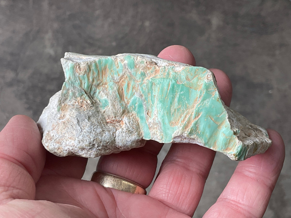 130g Western Australian Poloshed Variscite Specimen
