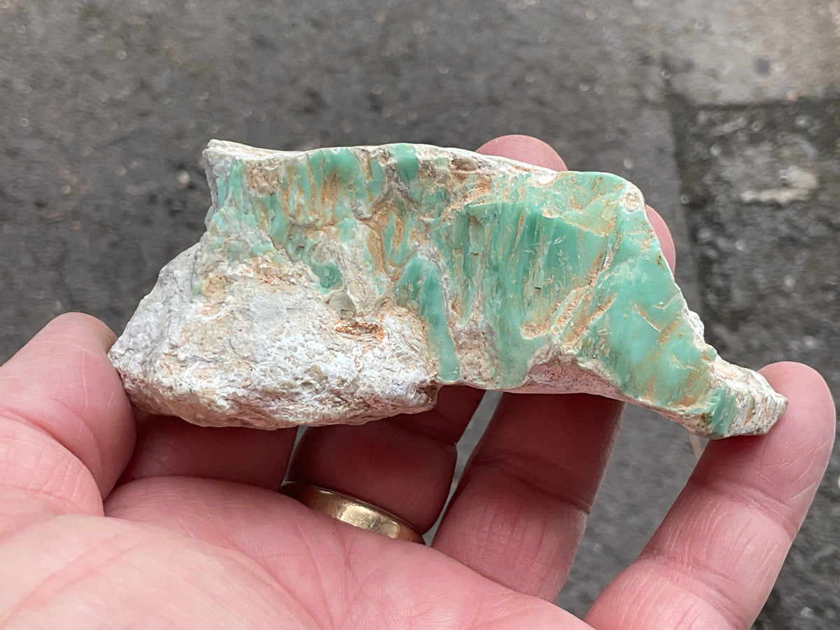 130g Western Australian Poloshed Variscite Specimen