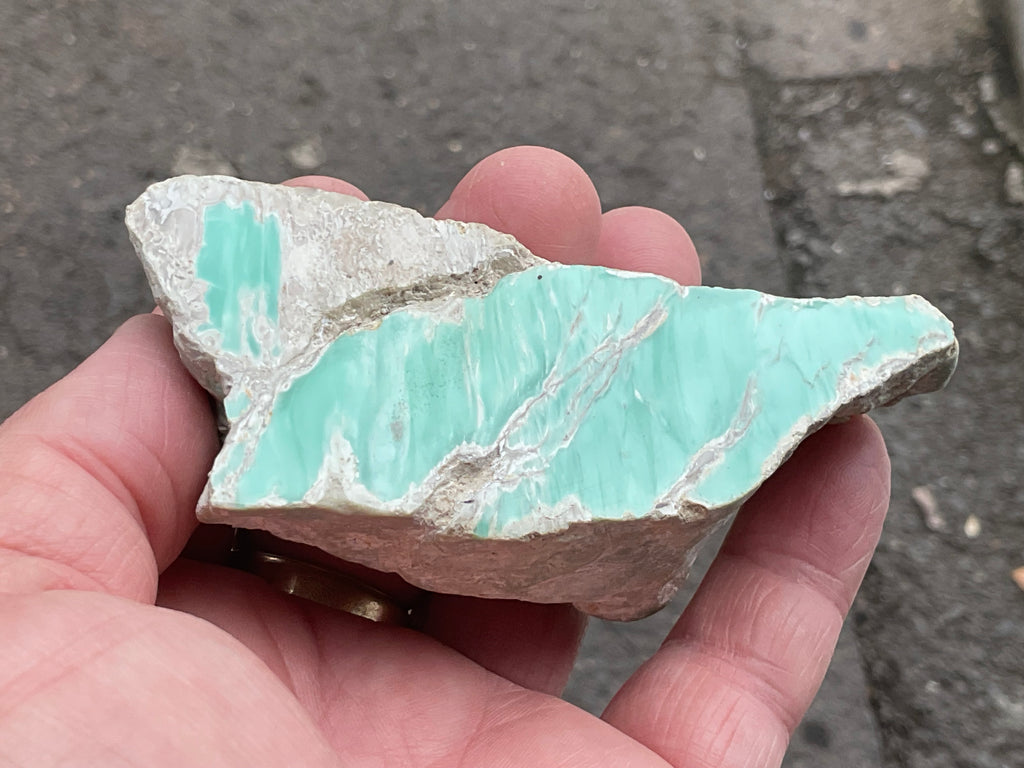 130g Western Australian Poloshed Variscite Specimen