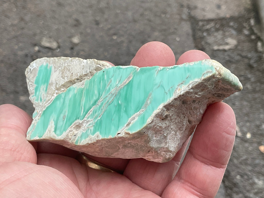 130g Western Australian Poloshed Variscite Specimen
