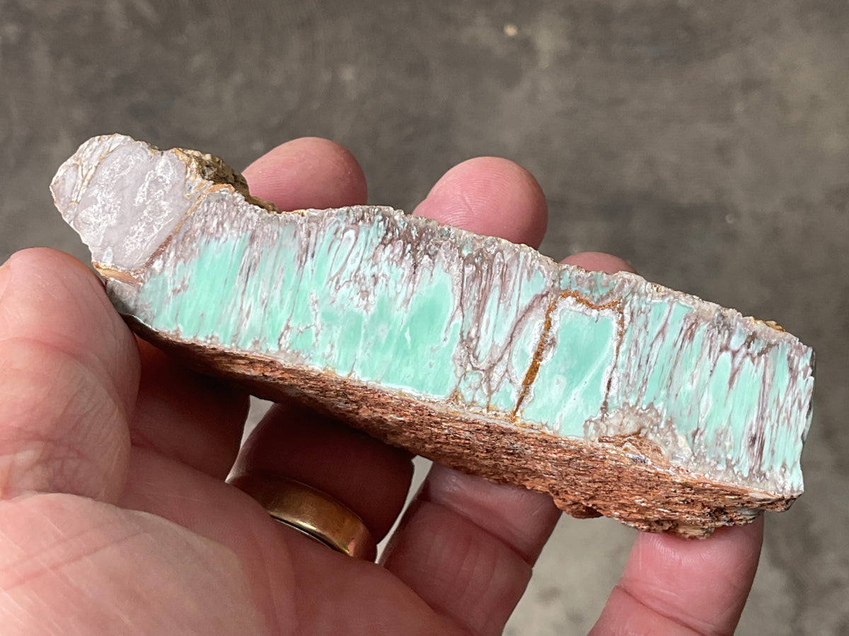 152g Western Australian Polished Variscite Specimen A