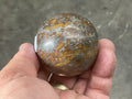 182g Bamboo Jasper Sphere 2A (Perfectly Imperfect)