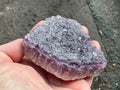 281g Purple Fluorite with Quartz Specimen 2B from Fujian, China