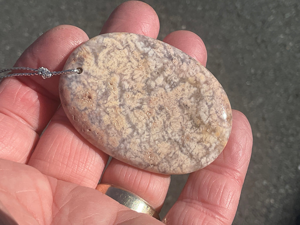 29g Heavily Included Quartz Pendant 1B