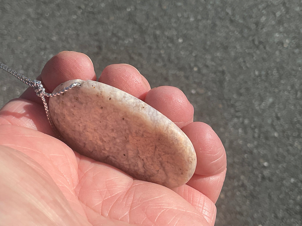 25g Heavily Included Quartz Pendant 2B