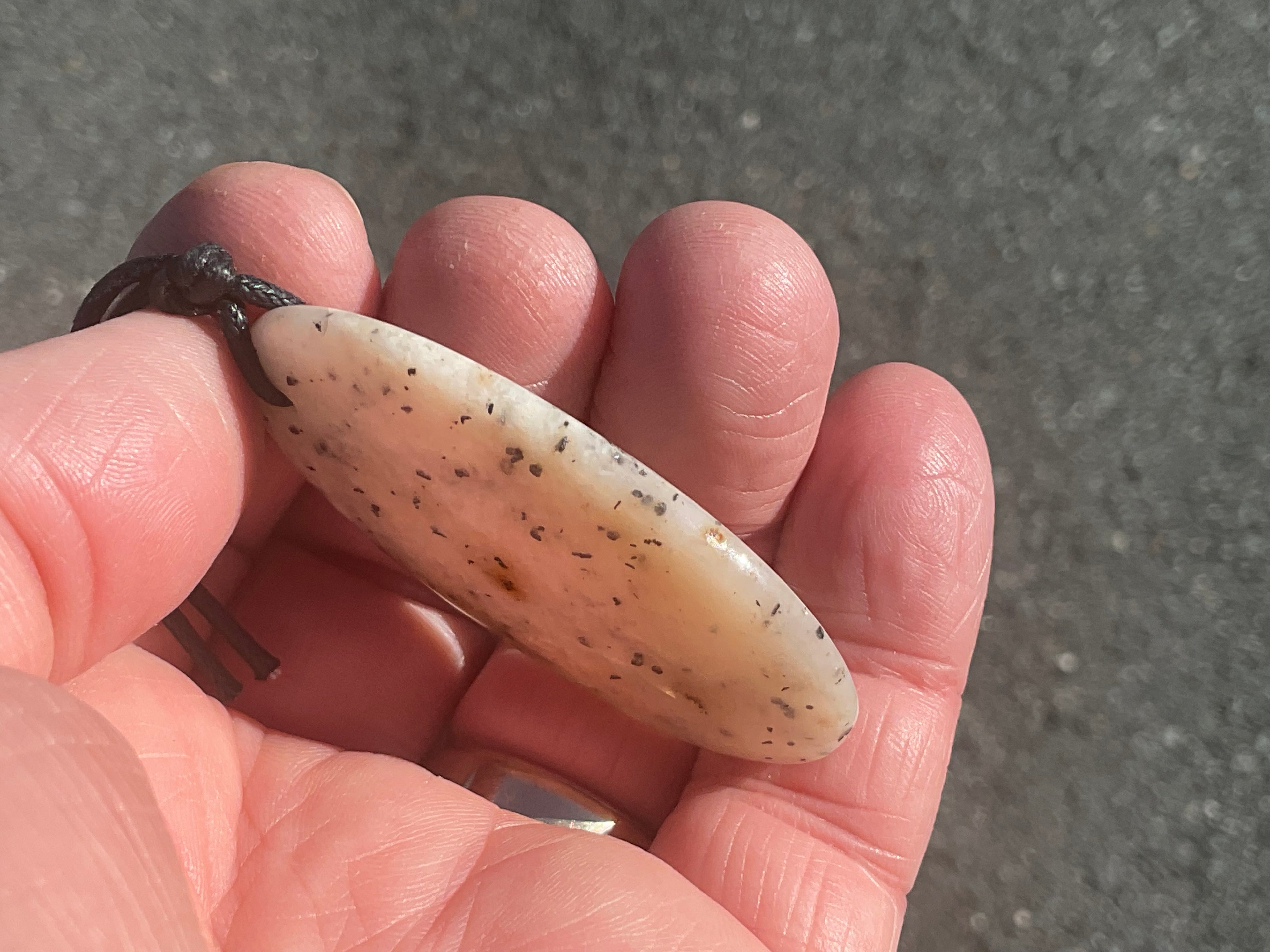 18g Heavily Included Quartz Pendant