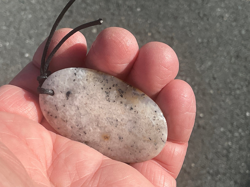18g Heavily Included Quartz Pendant